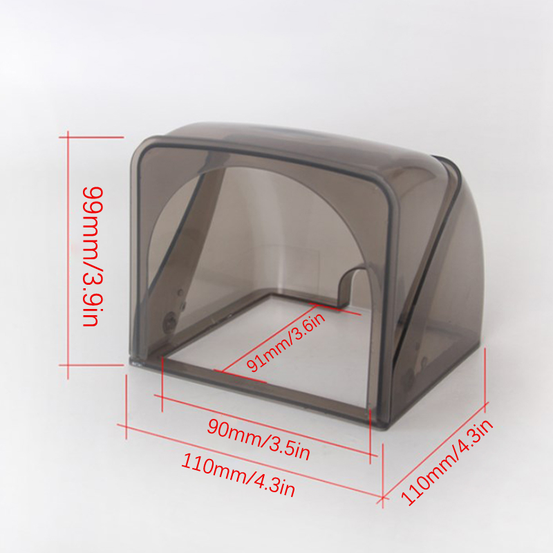Outdoor Power Inlet Box - Cache-prise extérieur étanche type 86, boîtier