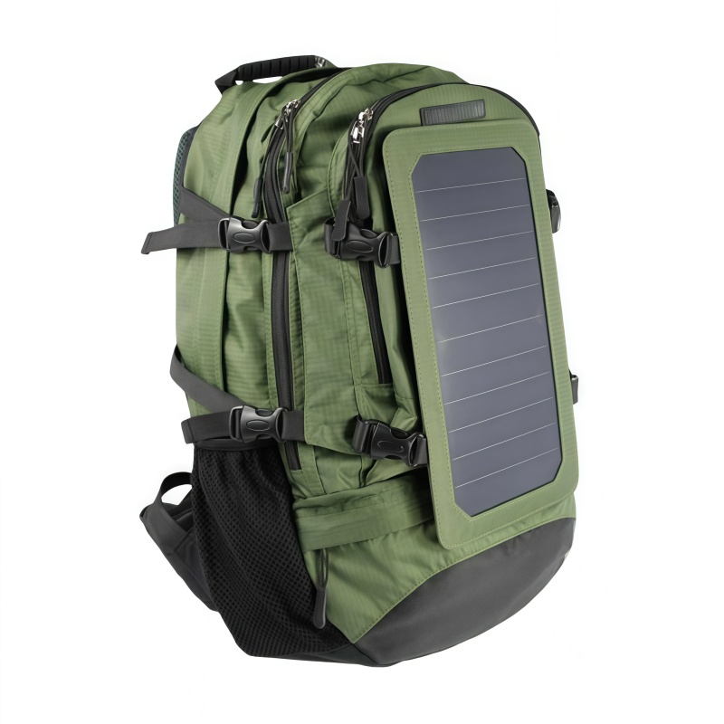 Outdoor Power Bank With Ac Outlet - Sac à dos solaire d'urgence Alecter