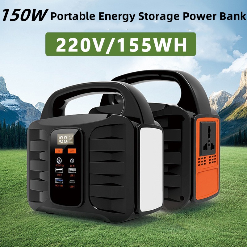Outdoor Power Bank With Ac Outlet - Station de batterie externe extérieure 42000mAh,
