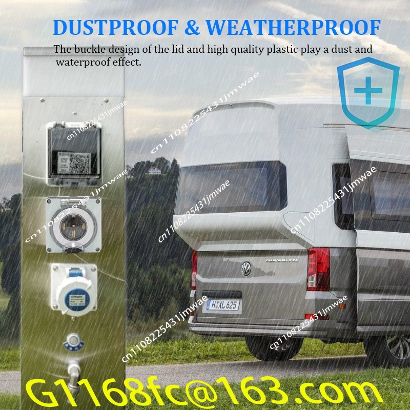 Outdoor Power Inlet Box - Boîtier d'entrée d'alimentation pour générateur 50