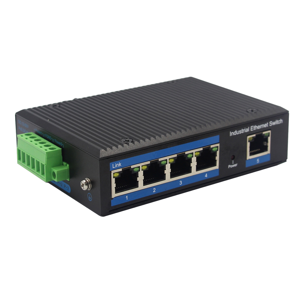Power Switch Outdoor - Commutateur POE Gigabit extérieur, 5 Ports