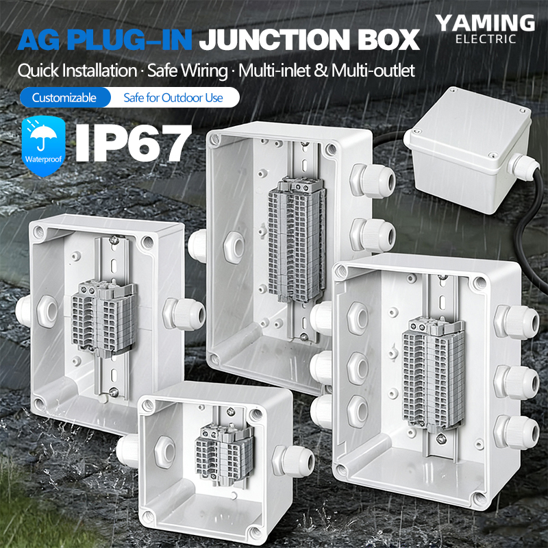Outdoor Power Inlet Box - Boîtier de jonction étanche avec bornier