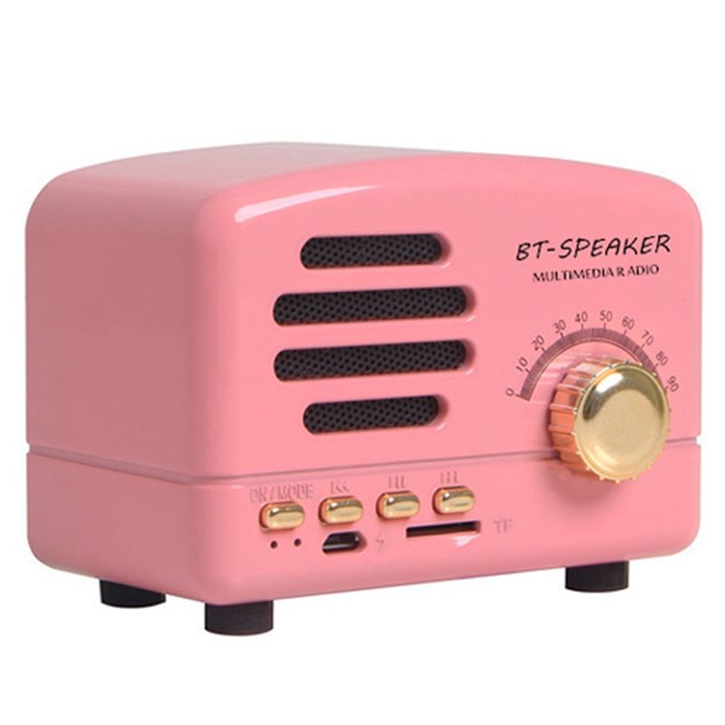 Outdoor Power Deals - 【Grande affaire】 Haut-parleurs Bluetooth rétro puissants,