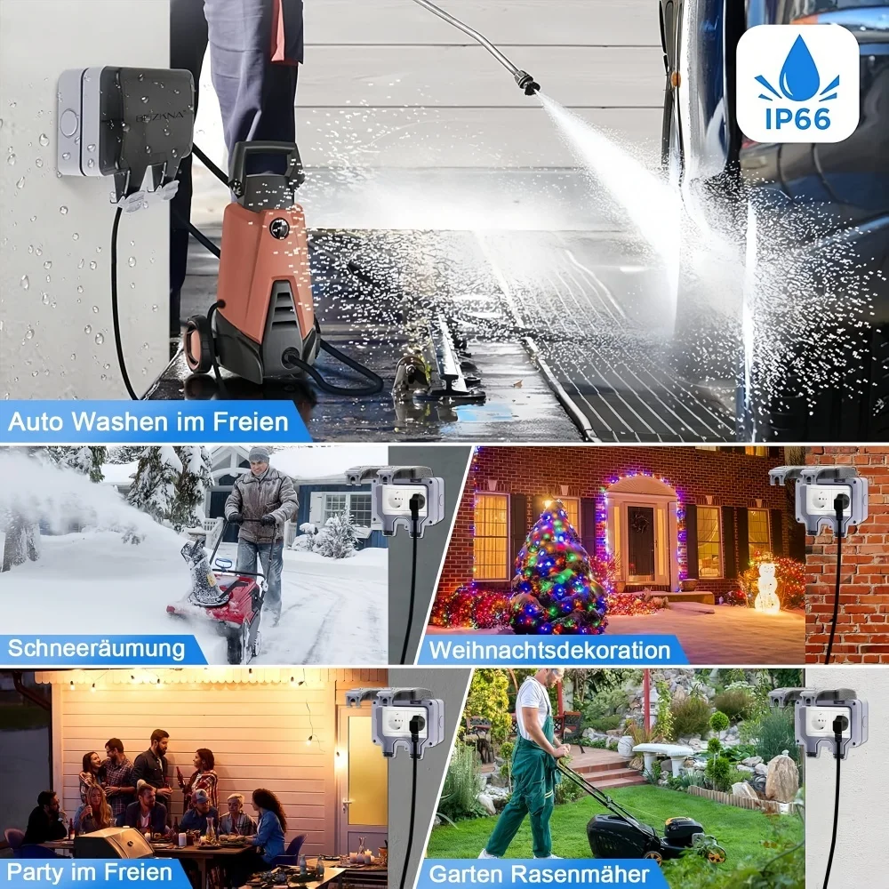 Prise extérieure de style euro - Power Switch Outdoor avis et prix
