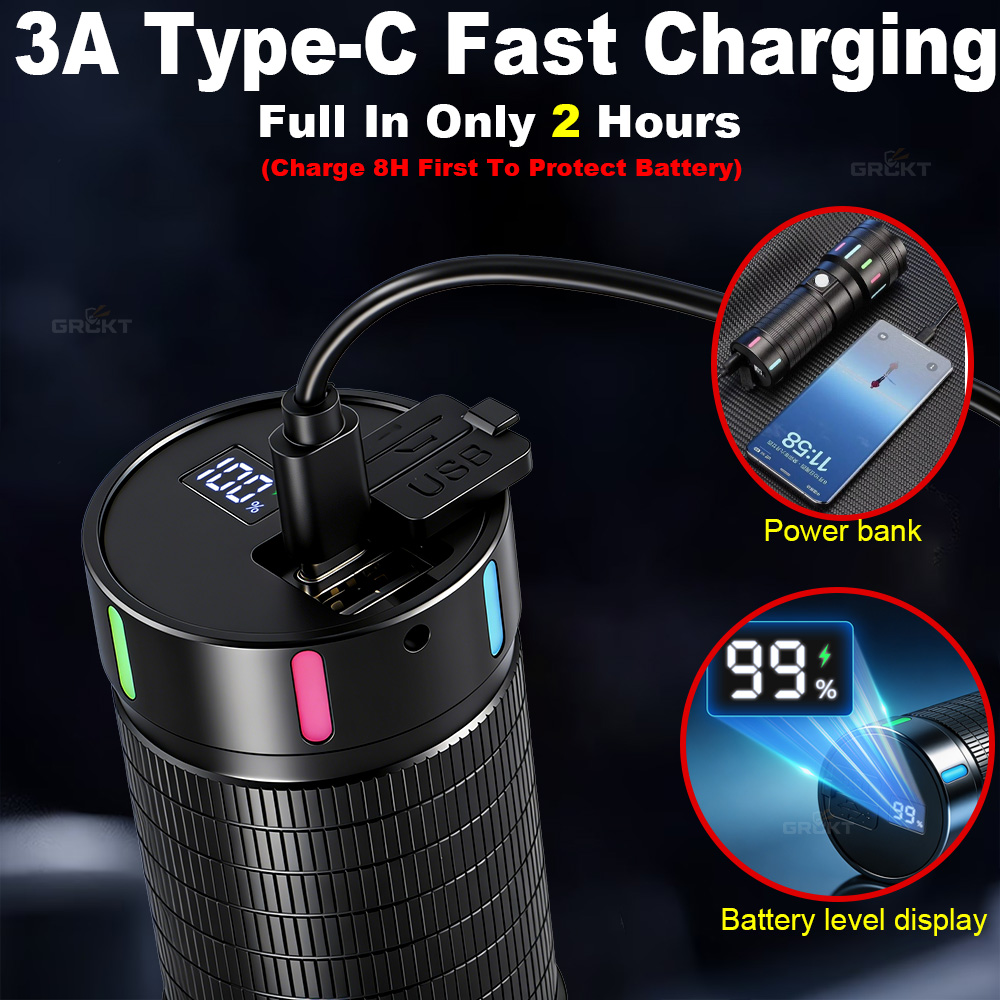 Lampe de poche LED la plus pui - Outdoor Powerbank avis et prix