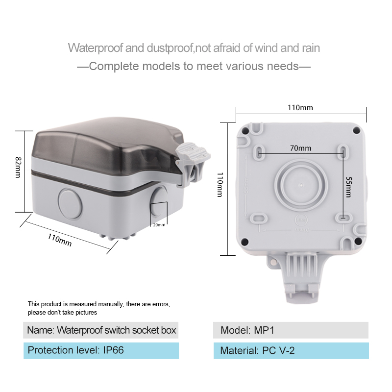 IP66 extérieur résistant aux i - Power Switch Outdoor avis et prix