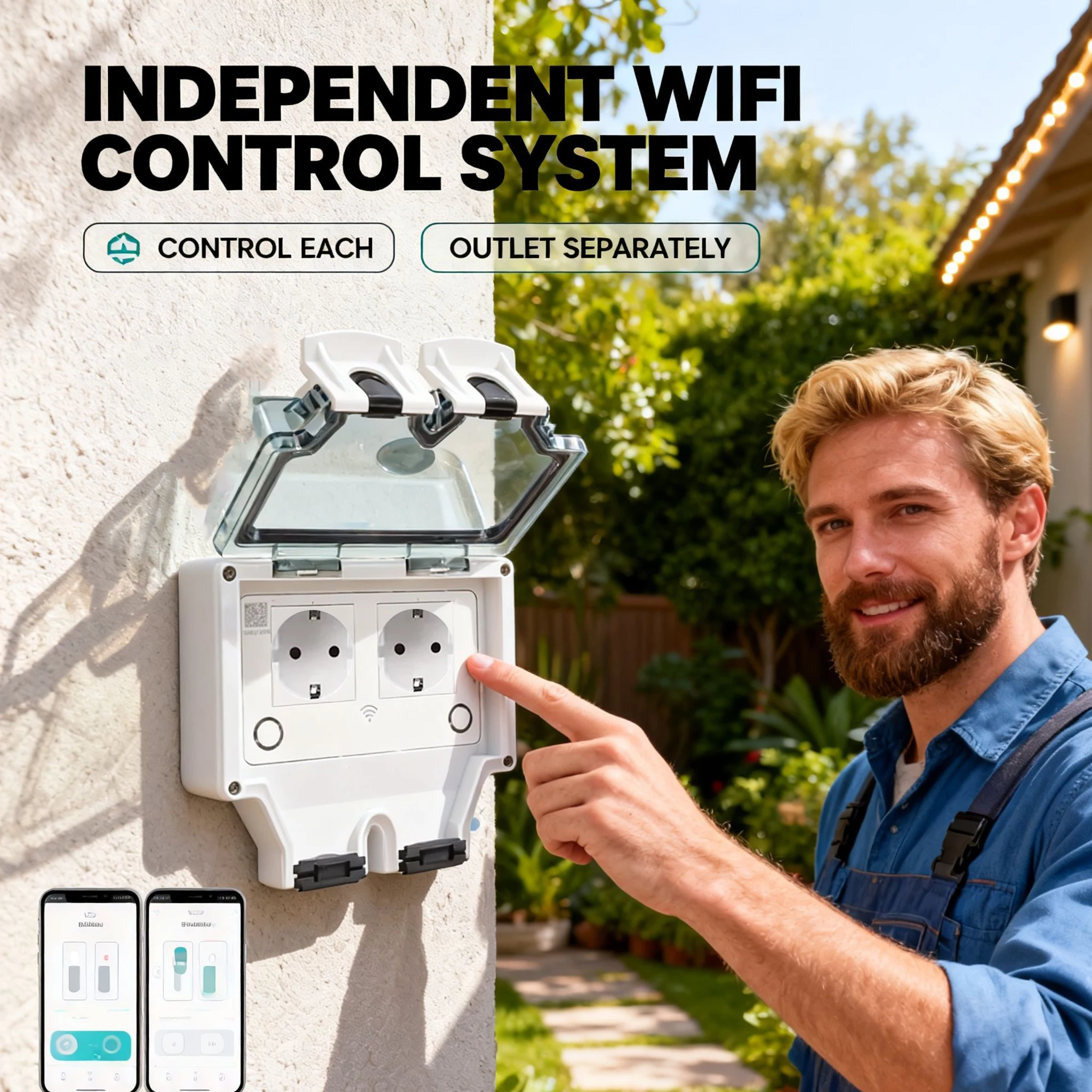 Tuya – prise murale électrique - Outdoor Power Inlet Box avis et prix