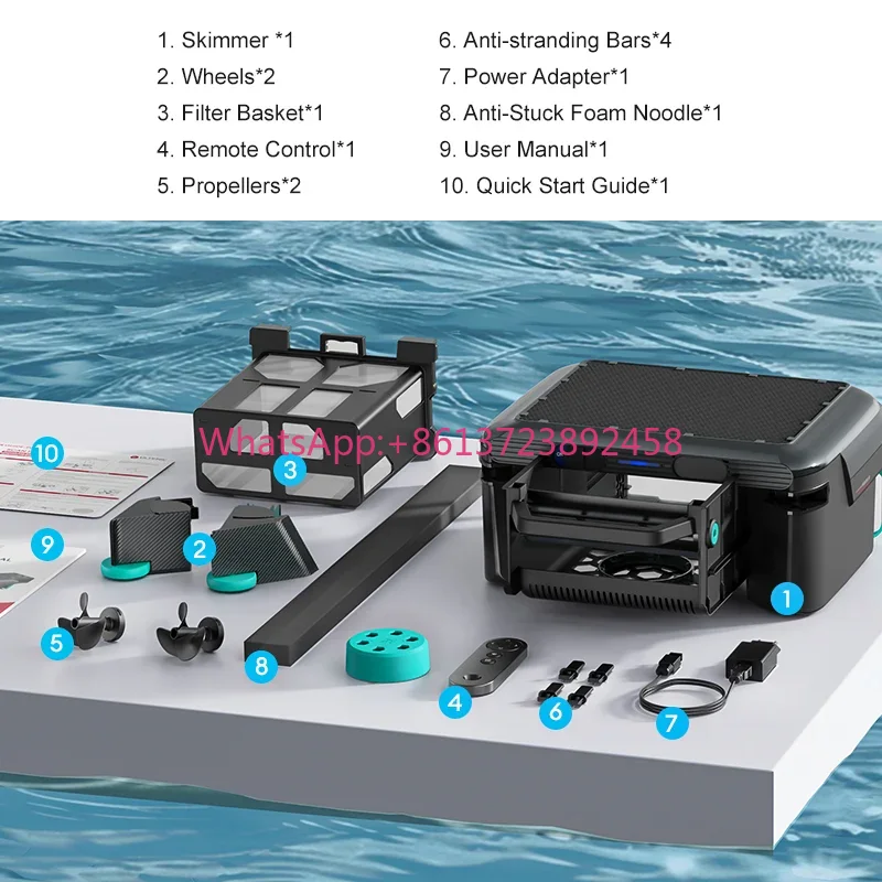 Robot nettoyeur de piscine aut - Outdoor Power Vacuum avis et prix