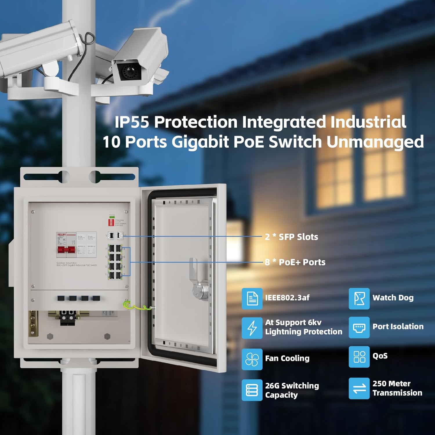 KeepLiNK – boîtier réseau inte - Power Switch Outdoor avis et prix